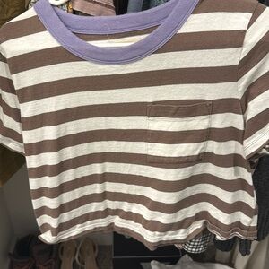 Madewell cropped tee